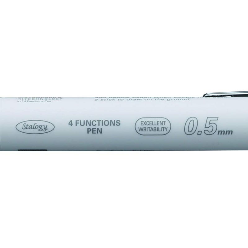 ãƒ‹ãƒˆãƒ ã‚º(Nitoms) STALOGY S5700 4 Functions Pen White - Image 5